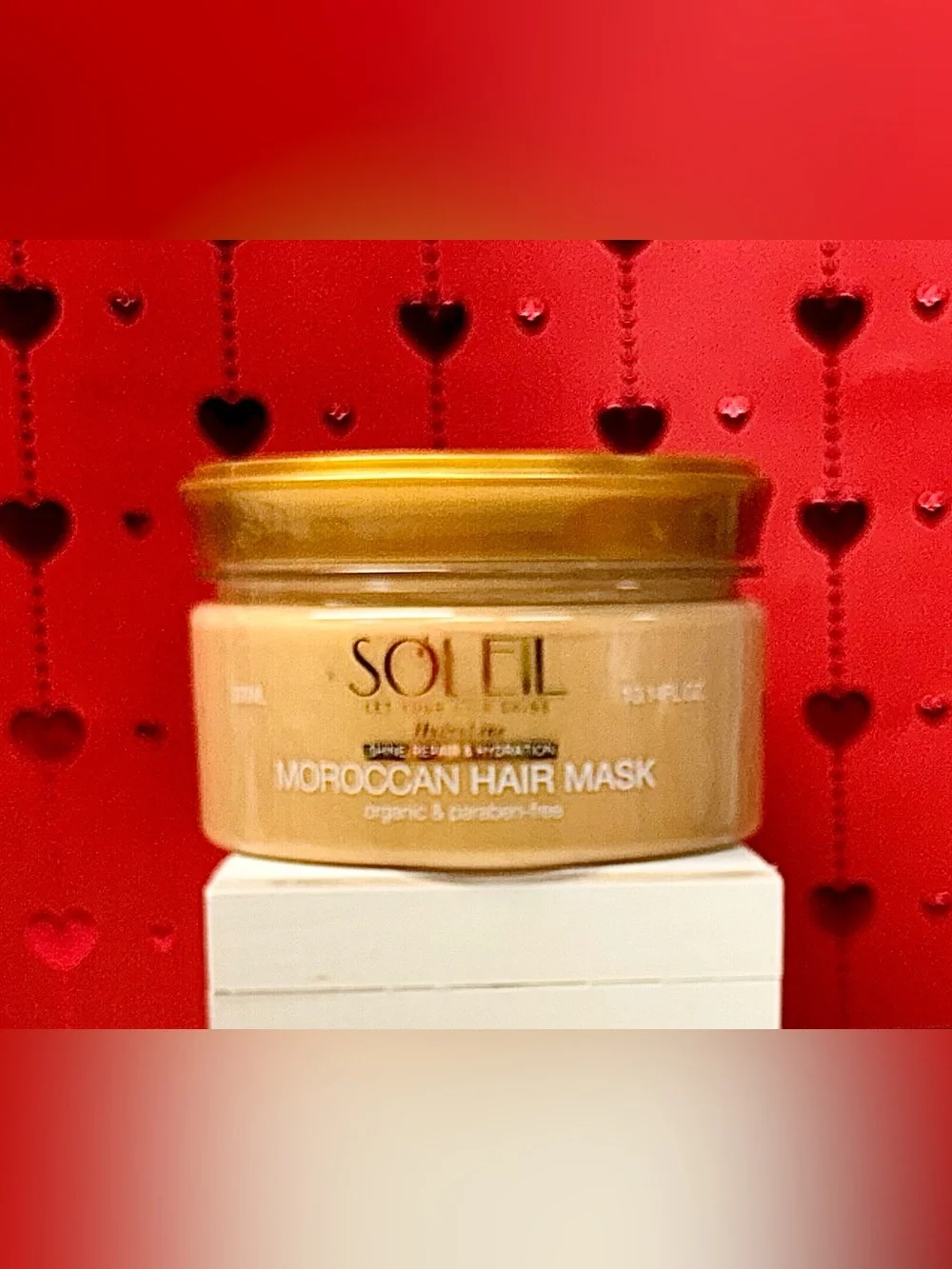 Moroccan Hair Mask — Nourishing Gold Hair Treatment - New MSRP $140